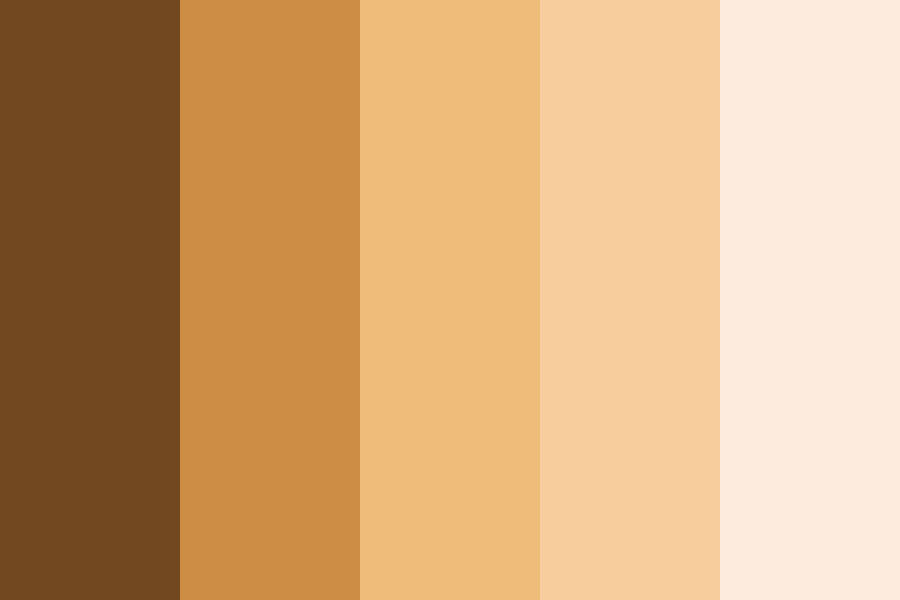  Cheetah Color Palette