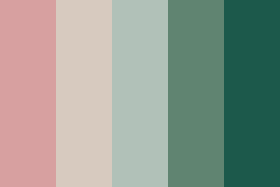 January option 3 with dark green Color Palette