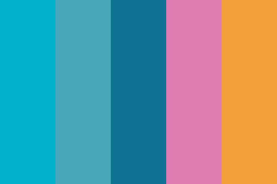 Vice City Vibes Color Palette