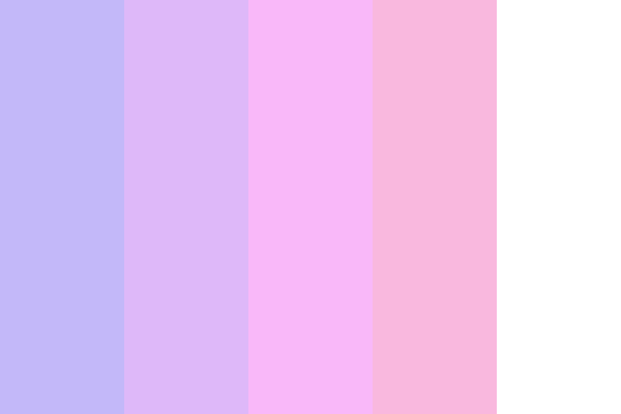 3. pastel rainbow cake Color Palette