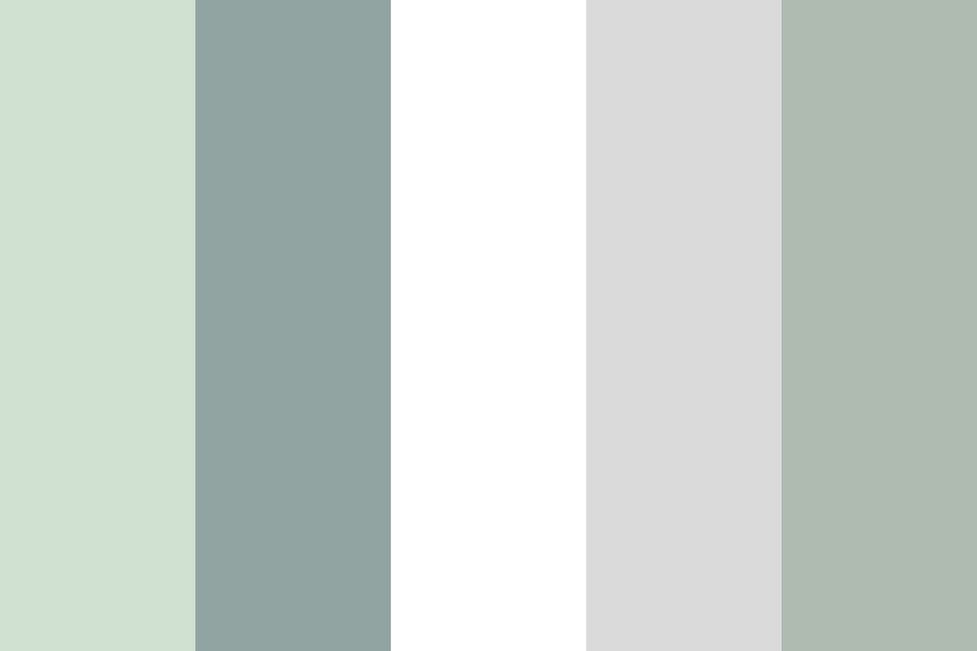green color palette for bedroom Color Palette