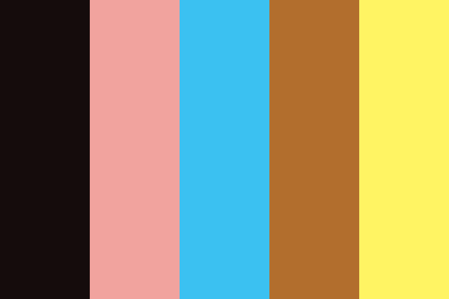 SpongeBob Squarepants Colors Color Palette