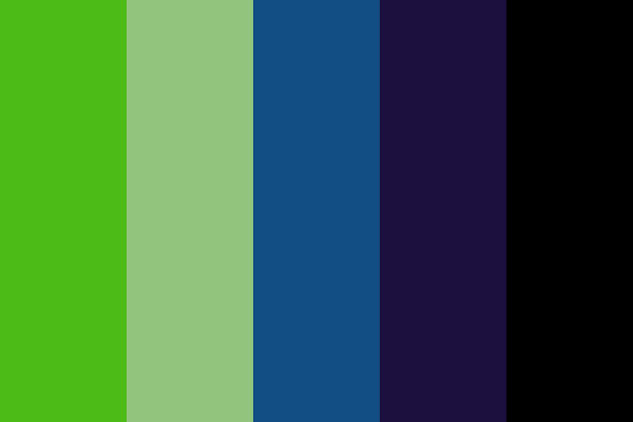 Wicked Elphaba Color Palette