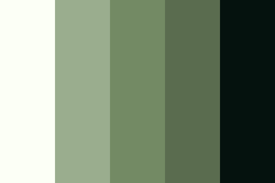 Ghost Files Color Palette