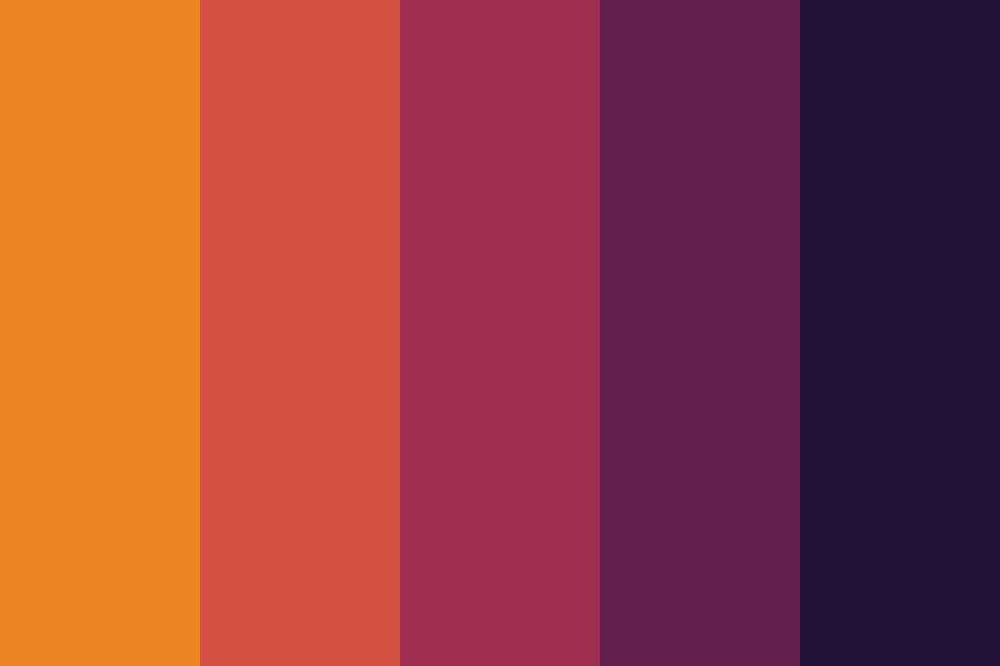 Bright Halloween Color Palette