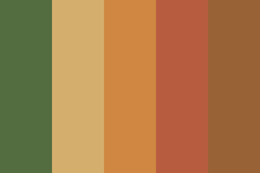 happy thanksgiving Color Palette