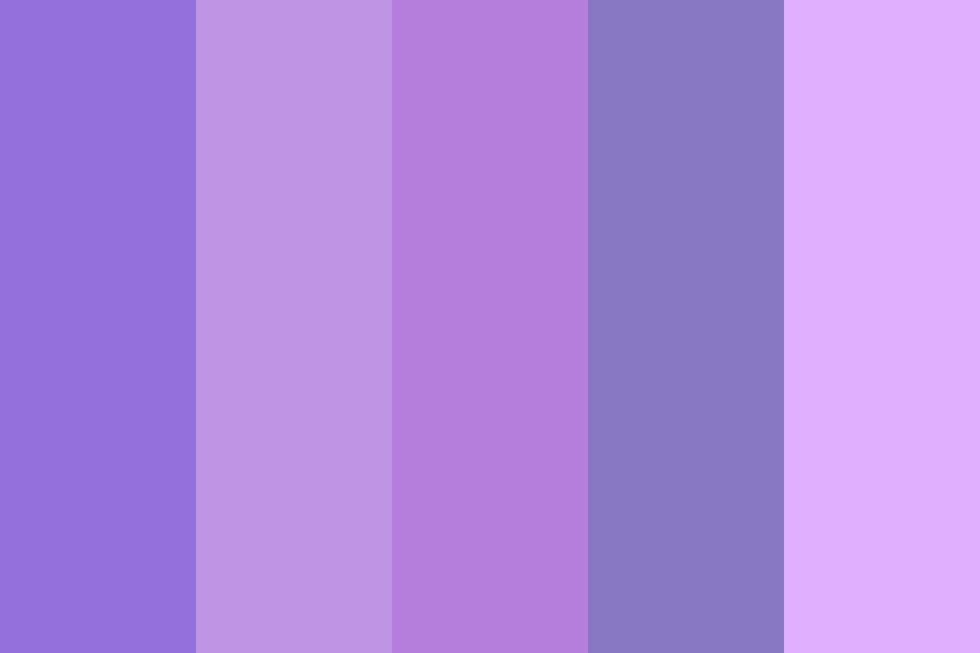 Purple Cream Color Palette