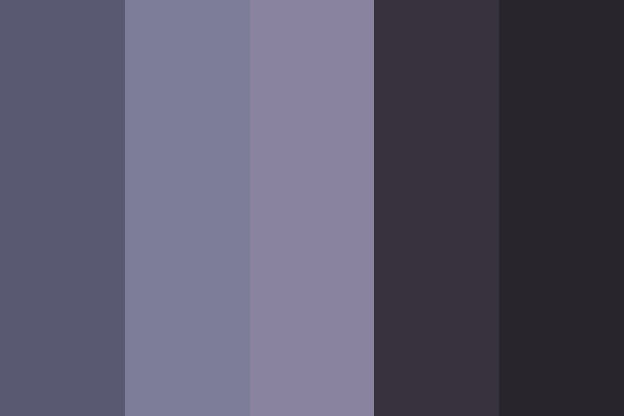 black liquorice Color Palette