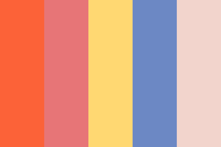 Bright Color Palette 2 Color Palette