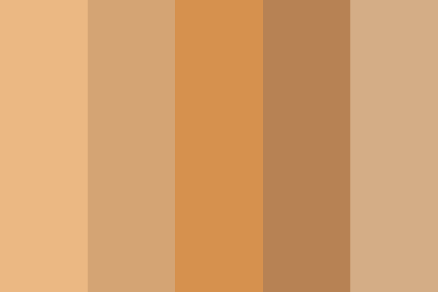 Sweet Milk Tea Color Palette