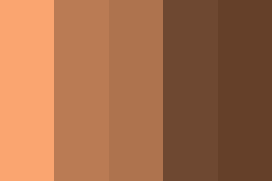 Hazel Nut Color Color Palette