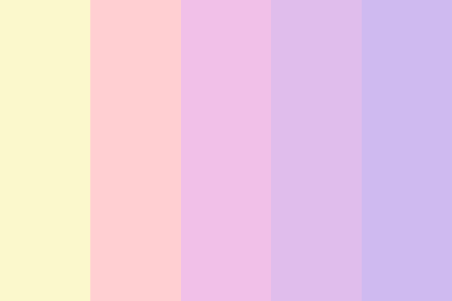 warm side pastels Color Palette