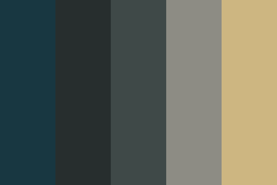 Shuichi Saihara Ultimate Detective Color Palette