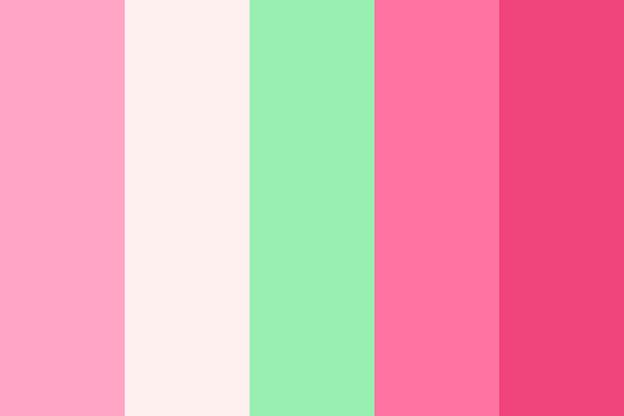 sweet strawberry milk Color Palette