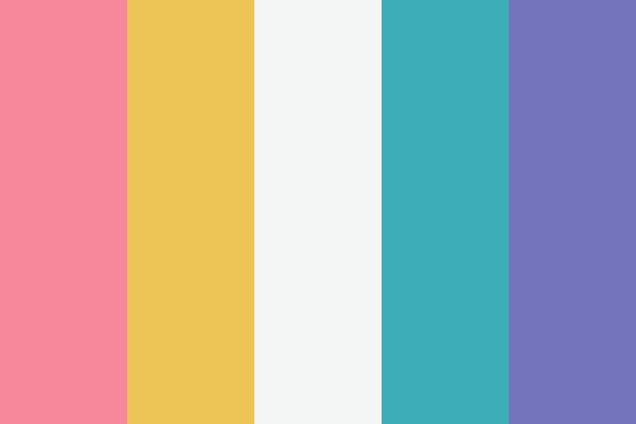 muted dark mode pastels Color Palette