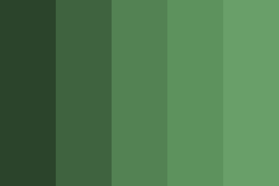 Muted Greens Color Palette