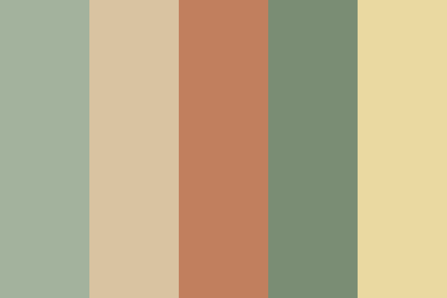 Gentle Earth Tones Color Palette