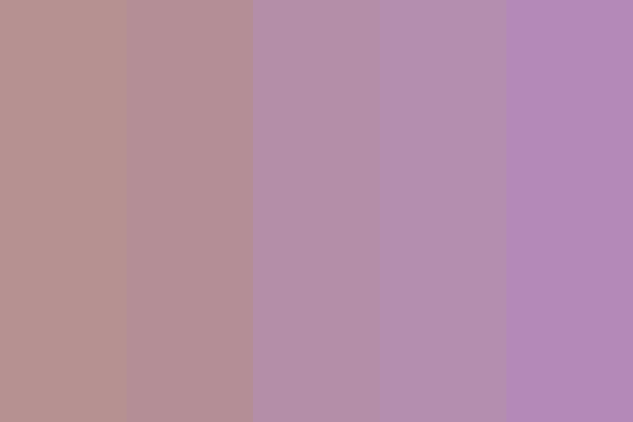 brown to pink fade Color Palette