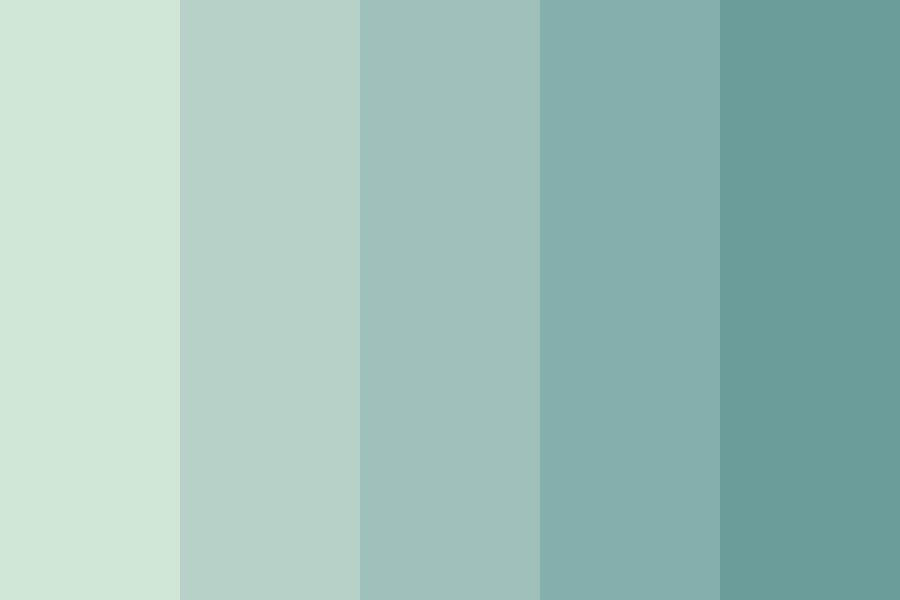 Muted Greens 1 Color Palette