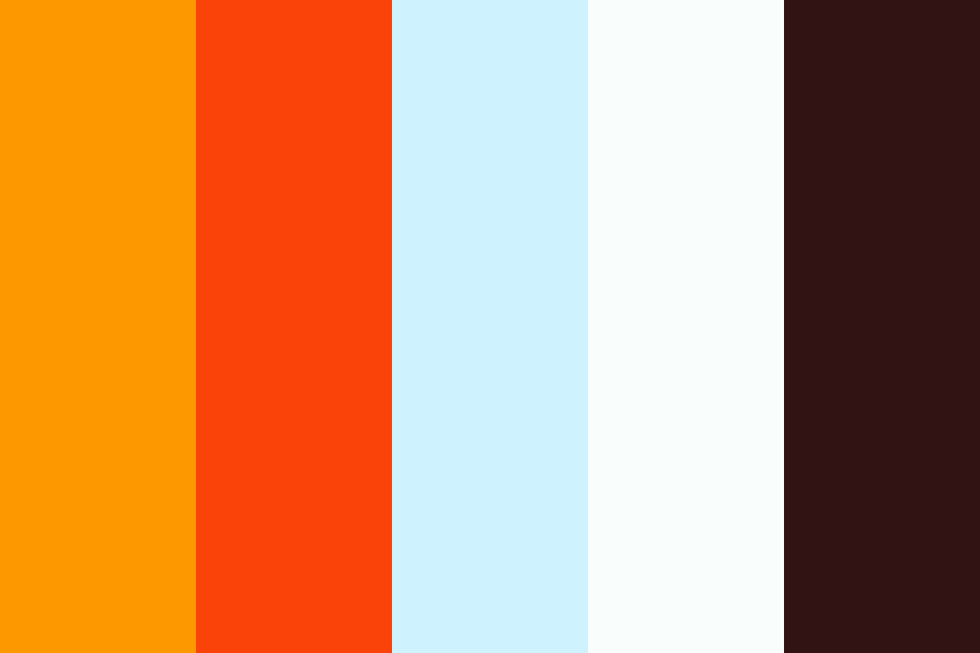 Clown Fish Color Palette