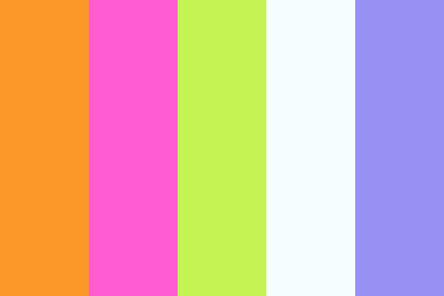 Coconut Girl Colors Color Palette