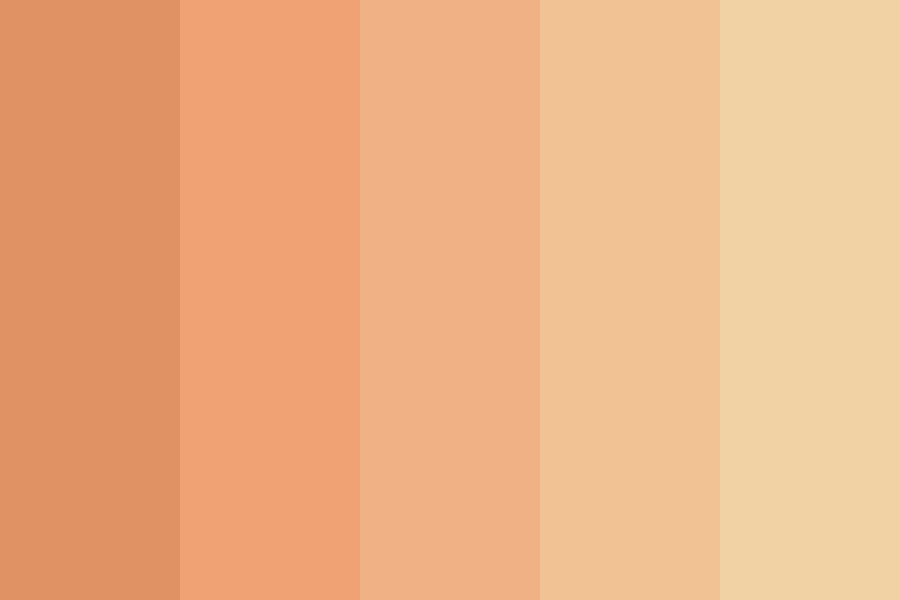 Brown to OrangeGold Color Palette