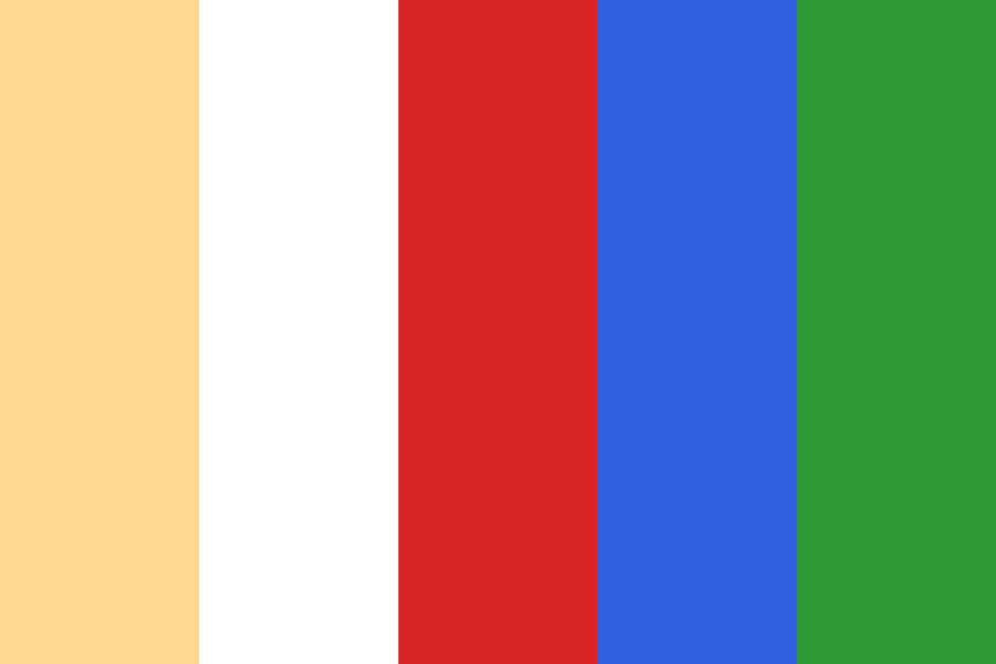 Sonic The Hedgehog Colours Color Palette