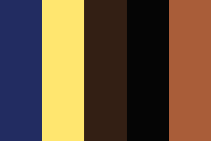 Cleveland Brown Color Palette