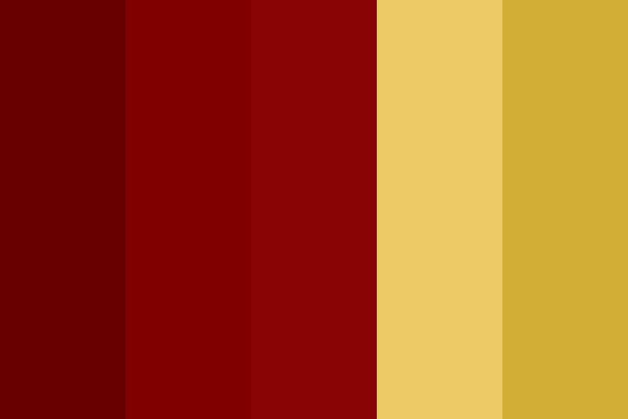 Blood Gold Color Palette