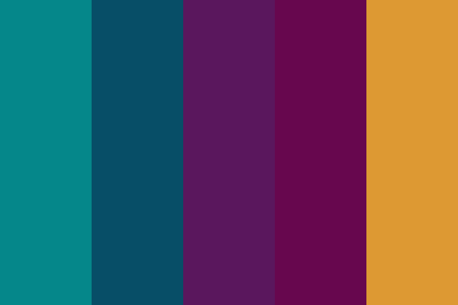Jewel Tone 1 Color Palette