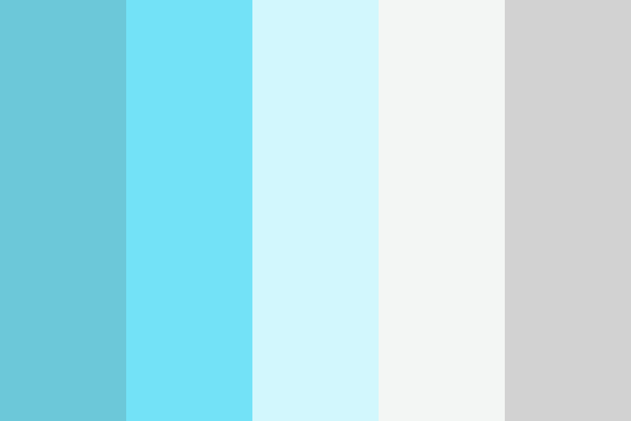 Tiffany Blues Color Palette