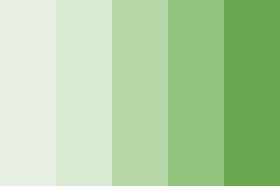 GreenShades Color Palette