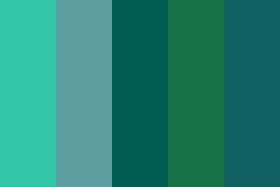 Ombre Verdi 6 Color Palette