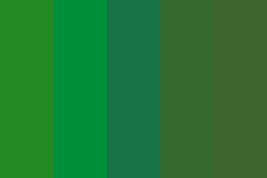 Ombre Verdi 5 Color Palette