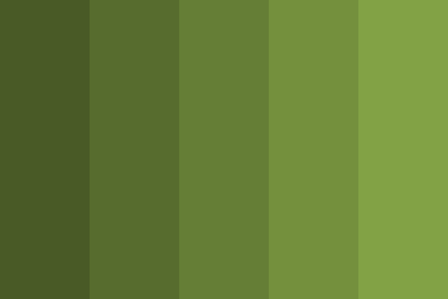 Cornice olive greens Color Palette