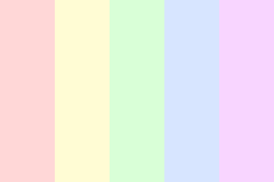 Light Cake Color Palette