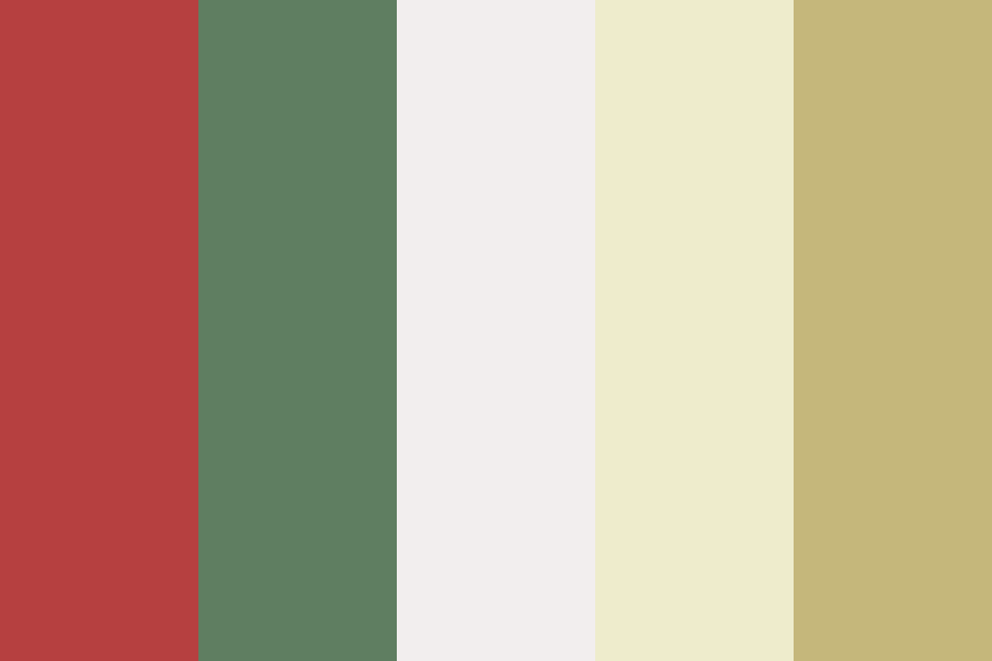 A Vintage Christmas Color Palette