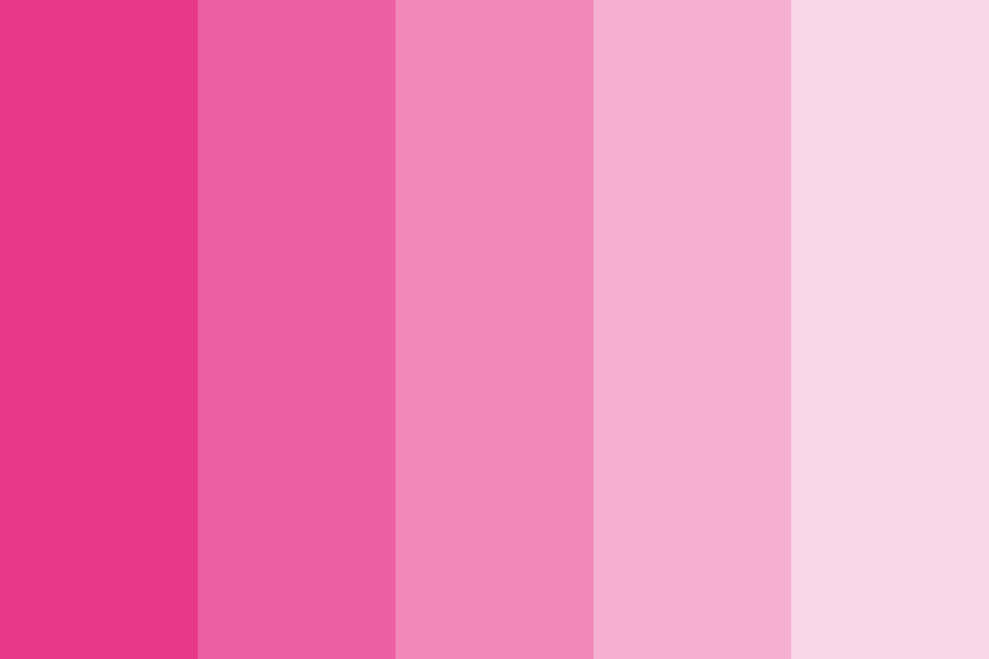 Intense Hot Pink Color Palette