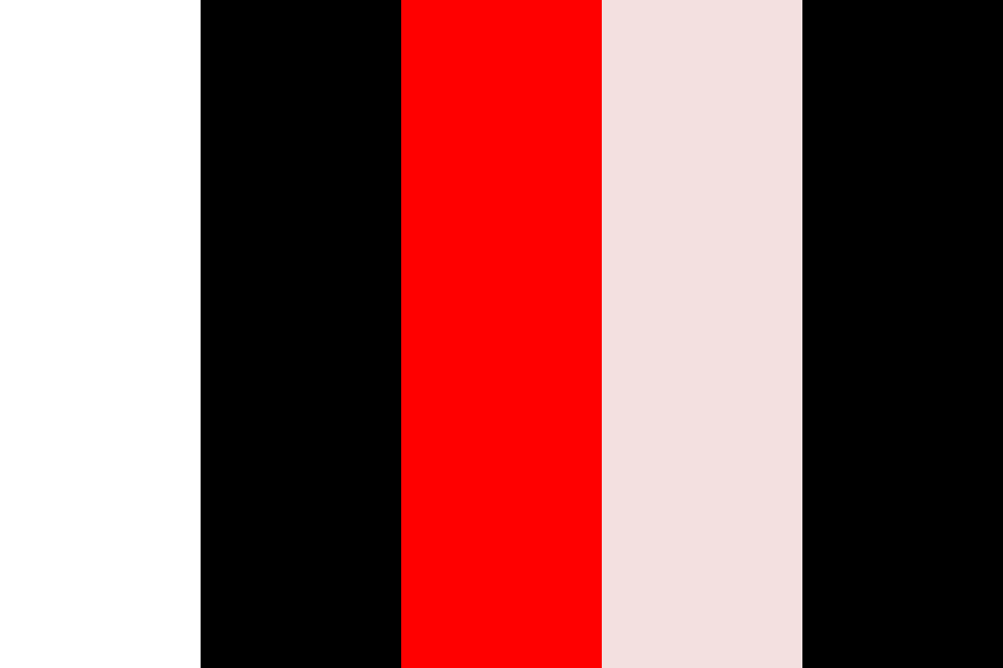 Candy Cane Oreo Cookie Color Palette