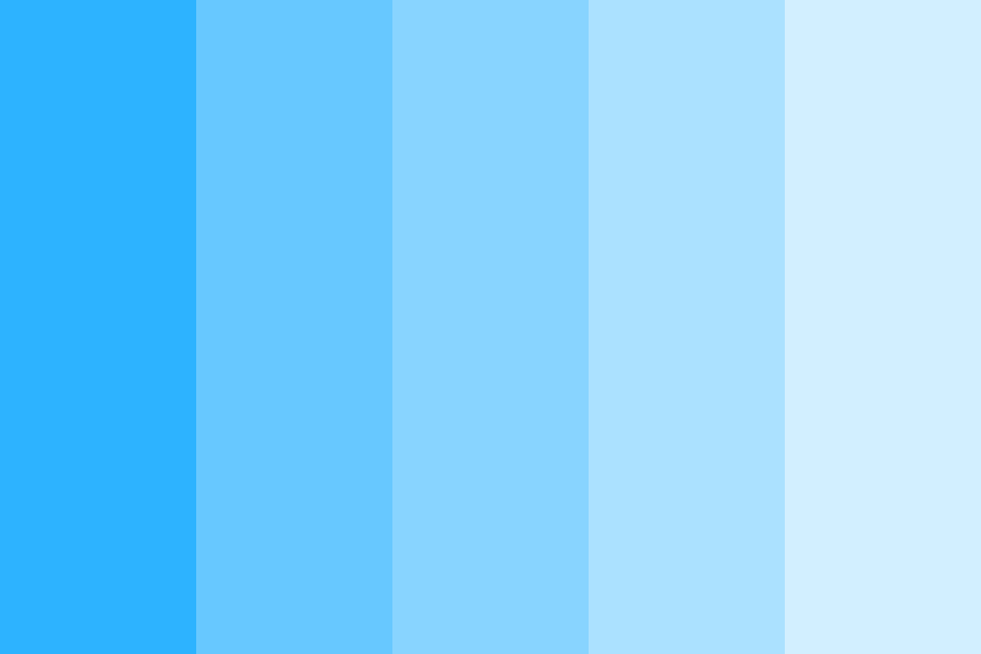 Blue Coral Color Palette
