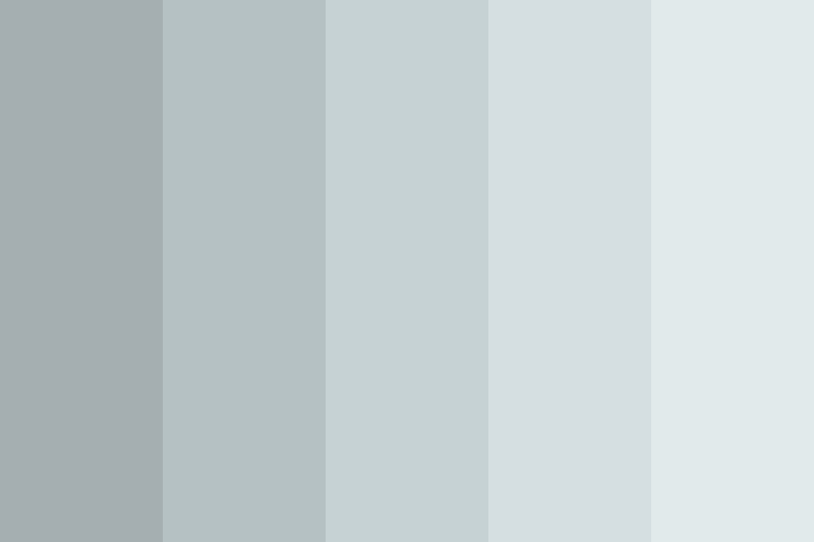 Grey Dolphin Color Palette