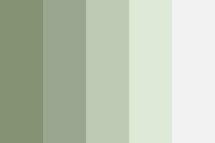 Roasted Asparagus Color Palette