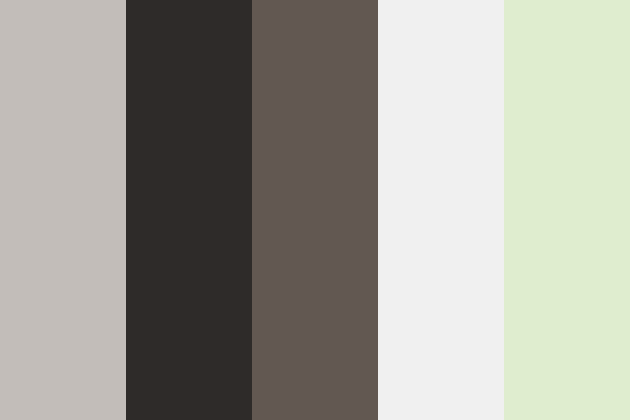 Grey Pastel Color Palette