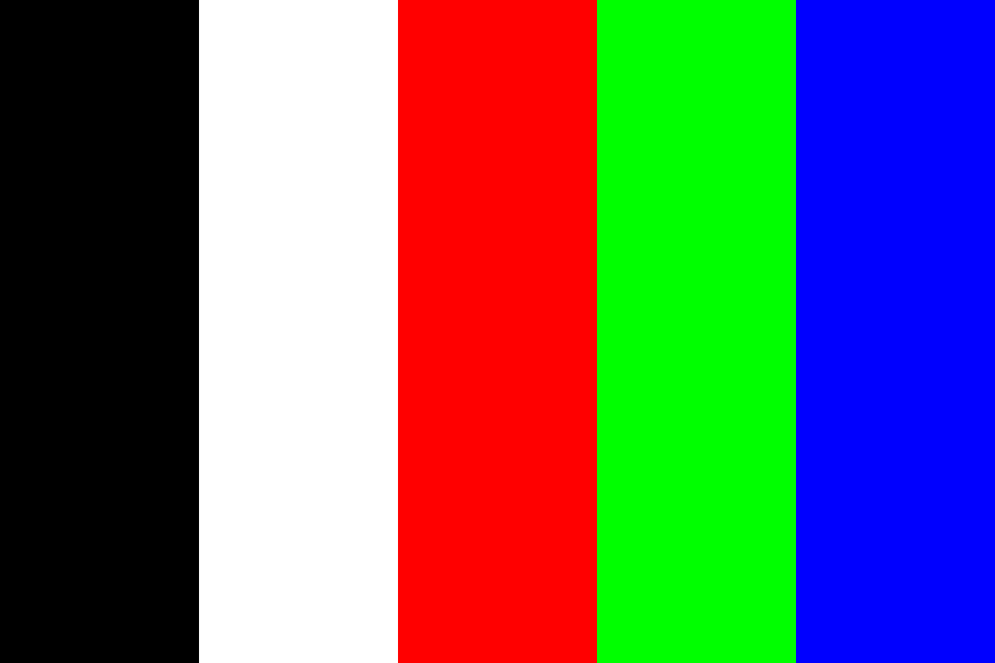 BW RGB Color Palette