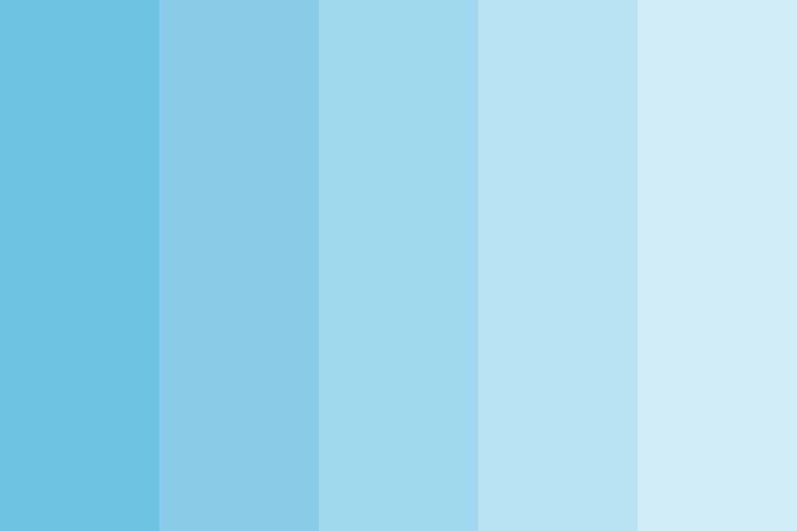 Tropical Gummy Shark Color Palette