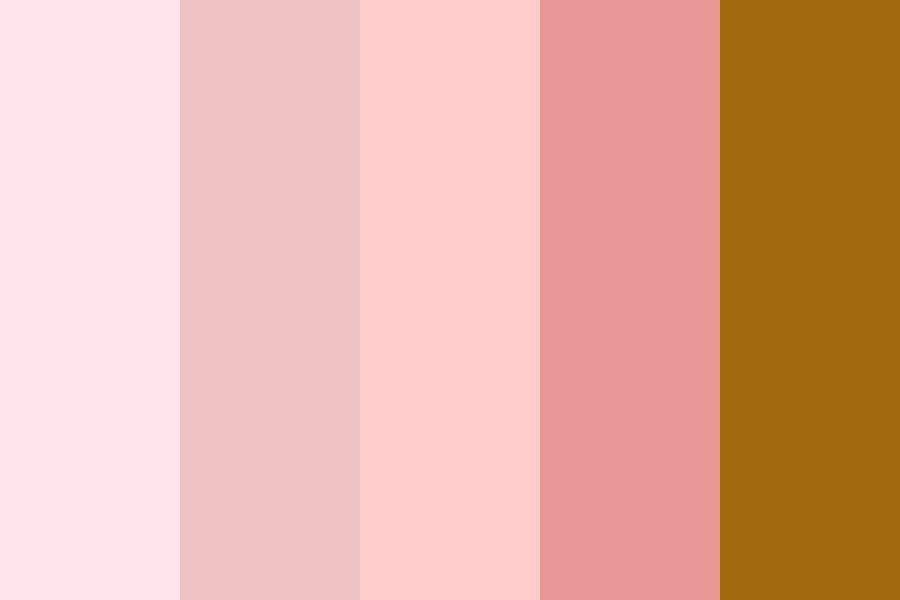 strawberry milk tea Color Palette