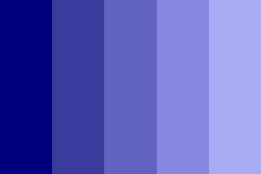 Extra Dark Blue Color Palette