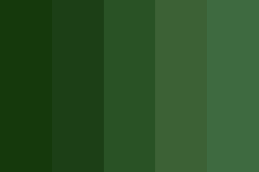 dull green Color Palette