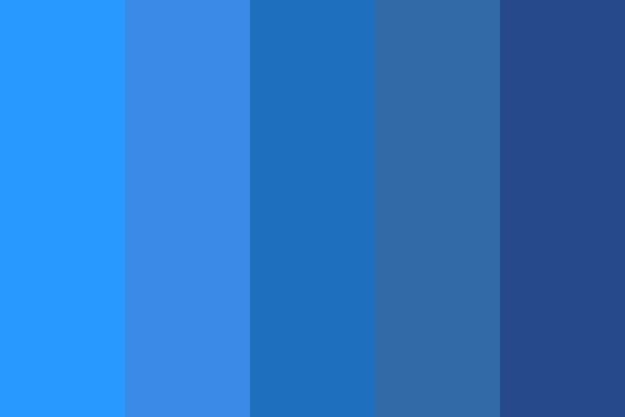 SHADES OF BLUE DARKEST Color Palette