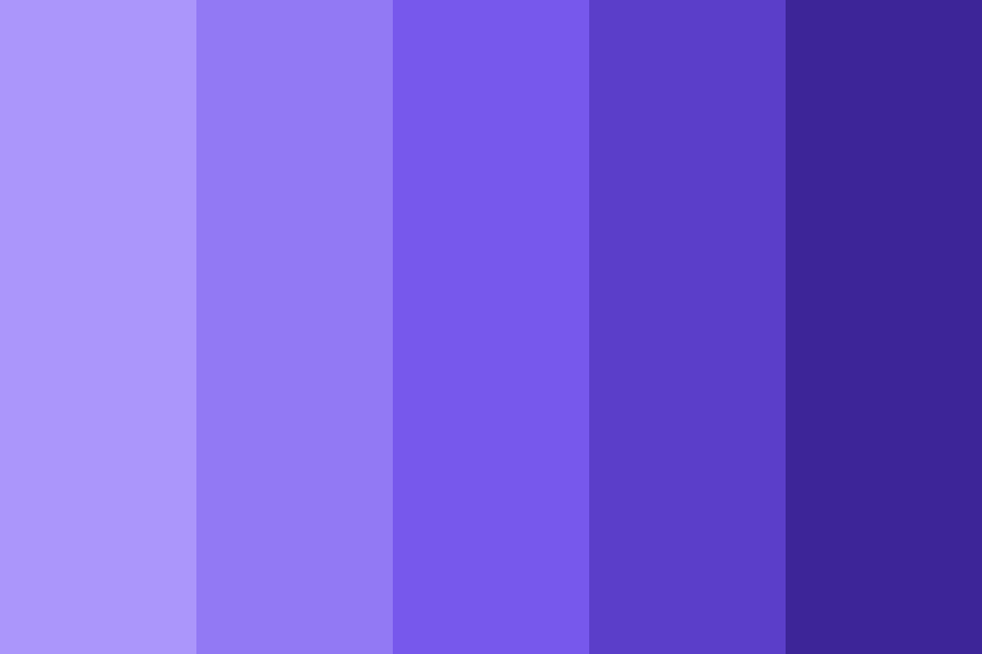 SHADES OF PURPLE DARKEST Color Palette